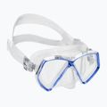 Maschera subacquea per bambini Mares Pirate trasparente/blu