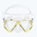 Maschera subacquea per bambini Mares Pirate trasparente/gialla 2