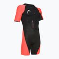 Muta da triathlon HEAD SwimRun Multi Shorty 2.5 nero/arancio da uomo