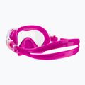 Maschera subacquea per bambini Mares Comet rosa 4