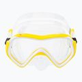 Maschera subacquea Mares Comet gialla per bambini 2