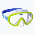 Mares Combo Jelly lime/blue/clear kit snorkeling per bambini 2
