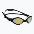 Occhiali da nuoto Zoggs Tiger LSR+ Titanium nero/grigio/oro a specchio