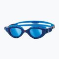 Occhiali da nuoto Zoggs Predator Flex Titanium blu/ blu/ blu a specchio