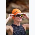 Occhiali da nuoto Zoggs Predator Flex Titanium grigio/nero/arancio a specchio 2
