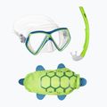 Mares Combo Zoo verde set snorkeling per bambini