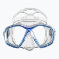 Maschera da snorkeling Mares Tapu blue reflex/clear 2