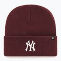 47 Brand MLB New York Yankees Haymaker berretto invernale marrone scuro