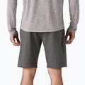 Pantaloncini Patagonia Terravia Trail 10" da uomo, grigio forgia 3