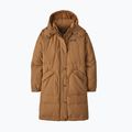 Patagonia Downdrift Parka da donna in piumino nido marrone 6