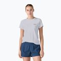 Maglietta da trekking da donna Patagonia P-6 Logo Responsabili-Tee bianco
