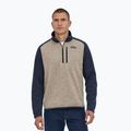 Felpa in pile da uomo Patagonia Better Sweater 1/4 Zip oar tan