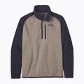 Felpa in pile da uomo Patagonia Better Sweater 1/4 Zip oar tan 3