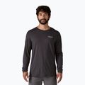 Uomo Patagonia Cap Cool Merino Blend Longsleeve Graphic heritage header/nero