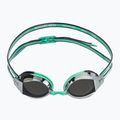 Occhiali da nuoto da donna TYR Blackops 140 Ev Racing Mirrored argento/ menta/nero 2