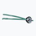 Occhiali da nuoto da donna TYR Blackops 140 Ev Racing Mirrored argento/ menta/nero 3