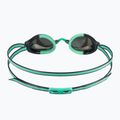 Occhiali da nuoto da donna TYR Blackops 140 Ev Racing Mirrored argento/ menta/nero 4