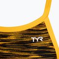 Costume intero da donna TYR Fizzy Diamondfit nero/oro 3