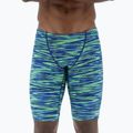 Costume da bagno TYR Fizzy Jammer da uomo blu/verde 4