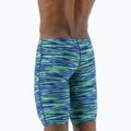 Costume da bagno TYR Fizzy Jammer da uomo blu/verde 7