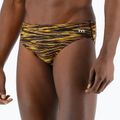 Slip da bagno TYR Fizzy Racer da uomo nero/oro 4