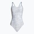 Costume intero da donna TYR Whiteout Camo Cutoutfit bianco