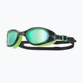 Occhiali da nuoto TYR Special Ops 2.0 verde specchiato/nero/verde fluo