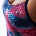 Costume intero TYR Starhex Cutoutfit donna rosso/multi 8