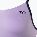 Costume intero da donna TYR Solid Cutoutfit lavanda 3
