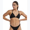 TYR Solid Triangle Tieback top costume da bagno nero