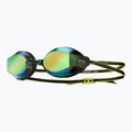 Occhiali da nuoto TYR Blackops 140 Ev Racing Mirrored verde fluo/nero