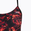 Costume intero da donna TYR Durafast Elite Energy Cutoutfit rosso 3
