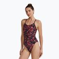 Costume intero da donna TYR Durafast Elite Energy Cutoutfit rosso 4