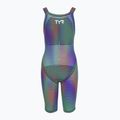 Costume da bagno intero da donna TYR Avictor 2.0 Luminins Open Back elec lime