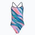 Costume da bagno intero da donna TYR Durafast Elite Riptidal Trinityfit pink/multi