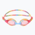 Occhialini da nuoto TYR Swimple Tie Dye Non-Mirrored rosa/arancio/giallo per bambini 2