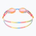 Occhialini da nuoto TYR Swimple Tie Dye Non-Mirrored rosa/arancio/giallo per bambini 4