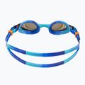 Occhialini da nuoto per bambini TYR Swimple Tie Dye Mirrored blu / multi 4