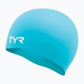 Cuffia per bambini TYR Wrinkle-Free Silicone turchese
