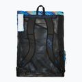 Borsa da nuoto TYR Elite Team Mesh 40 l verde acqua/arancio 2