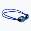 Occhialini da nuoto donna TYR Blackops 140 Ev Racing Specchiati royal/azzurro chiaro