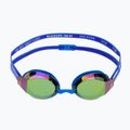 Occhialini da nuoto donna TYR Blackops 140 Ev Racing Specchiati royal/azzurro chiaro 2