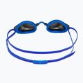 Occhialini da nuoto donna TYR Blackops 140 Ev Racing Specchiati royal/azzurro chiaro 4