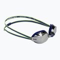 Occhialini da nuoto TYR Blackops 140 Ev Racing Specchiati navy/lime