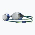 Occhialini da nuoto TYR Blackops 140 Ev Racing Specchiati navy/lime