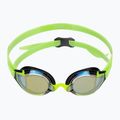 Occhiali da nuoto TYR Stealth-X Performance Mirrored electro lime 2