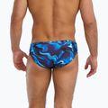 Slip da nuoto uomo TYR Durafast Elite Waveform Brief blue 2