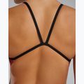 Costume da nuoto intero donna TYR Durafast Elite Waveform Cutoutfit red 9