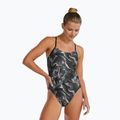Costume intero da donna TYR Durafast Elite Waveform Cutoutfit titanium 4