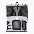 Borsa da nuoto TYR Big Mesh Mummy Bag 40 l white